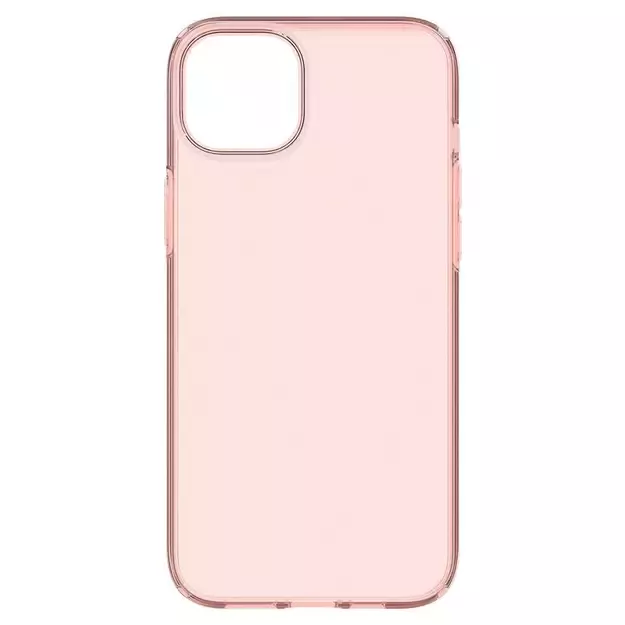 Spigen Crystal Flex iPhone 15 Plus Case - Pink/Transparent 2