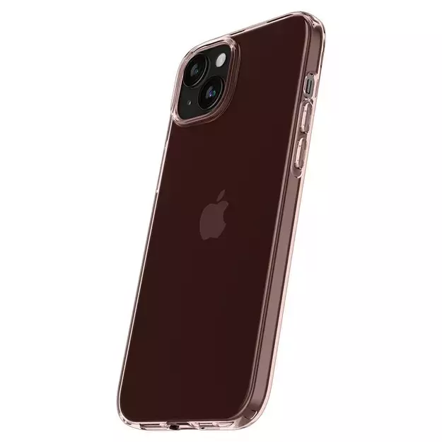 Spigen Crystal Flex iPhone 15 Plus Case - Pink/Transparent 10