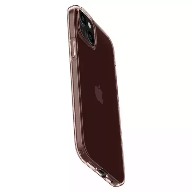 Spigen Crystal Flex iPhone 15 Plus Case - Pink/Transparent 9
