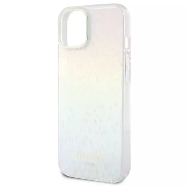 Guess IML Faceted Mirror Disco Iridescent case for iPhone 15 - multicolored 5