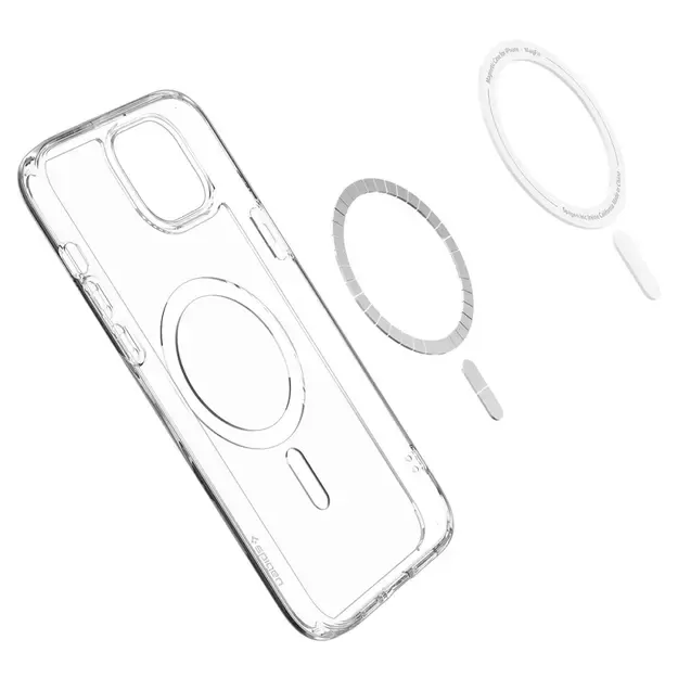 Spigen Ultra Hybrid Mag Case with MagSafe for iPhone 15 Plus - White 7
