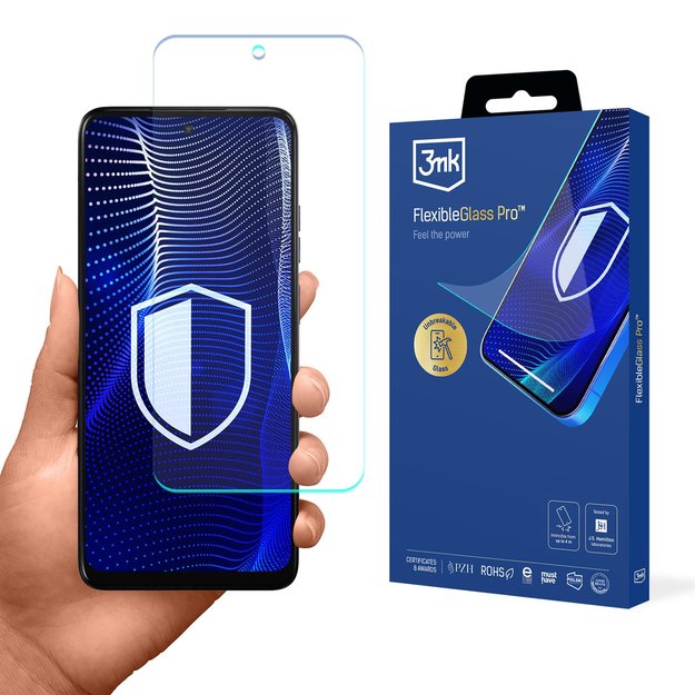 Hybrid glass 3mk FlexibleGlass Pro for Motorola Moto E15