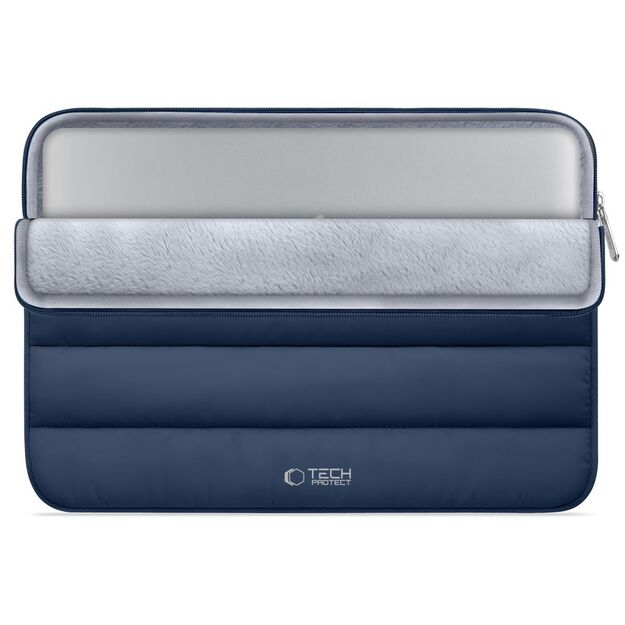 Tech-Protett Fluffy Laptop Bag 13-14 - Navy Blue 7