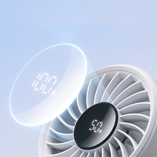 Jisulife Handheld Fan Life7 5000mAh Portable USB Fan - Gray 14