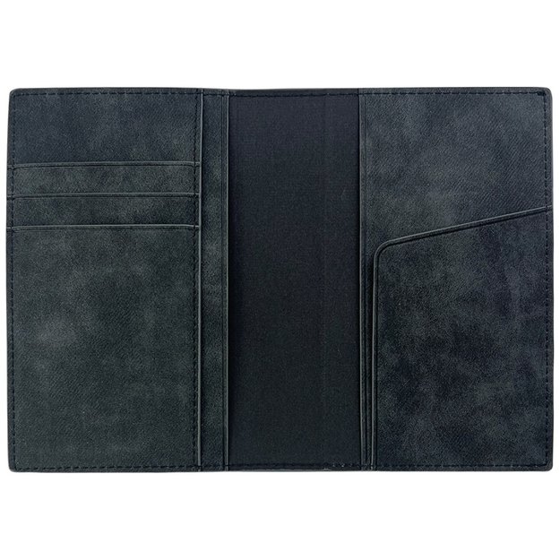 Nimmy Raptor Tiger Passport/Wallet Case - Dark Gray 3
