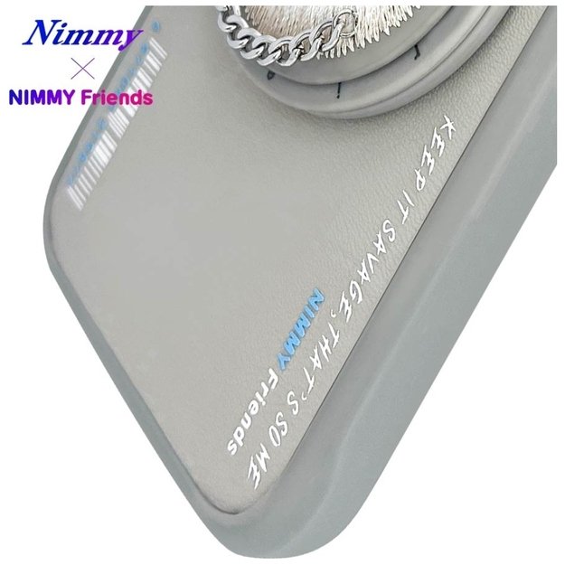 Nimmy Glasses Cool Cat MagSafe Case for iPhone 16 - Gray 10
