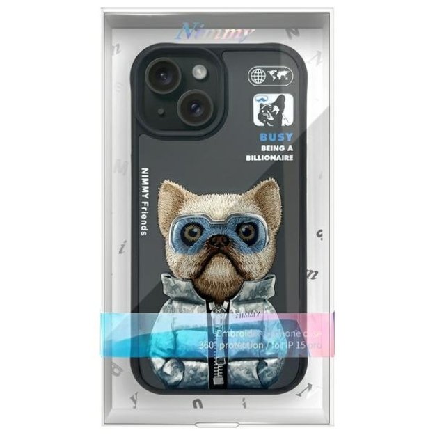 Nimmy Cool&amp Cute 2.0 Case for iPhone 15 - Black 12