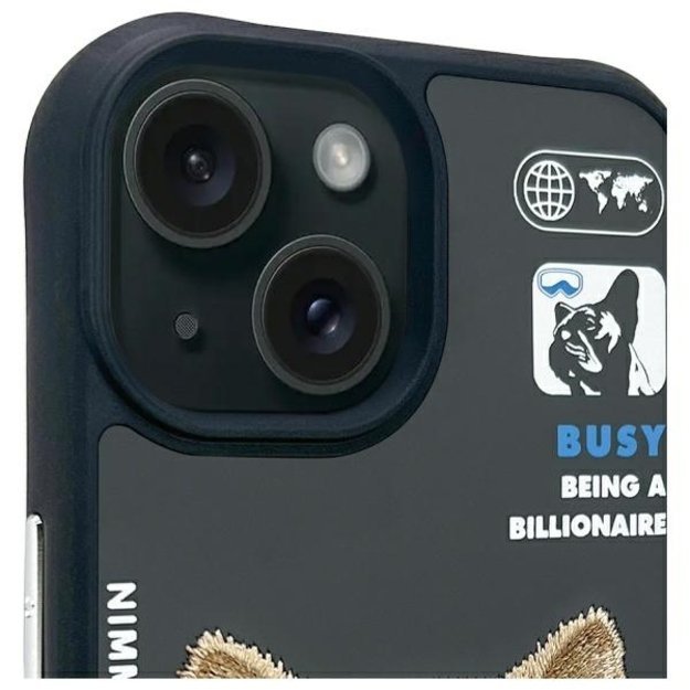 Nimmy Cool&amp Cute 2.0 Case for iPhone 15 - Black 2