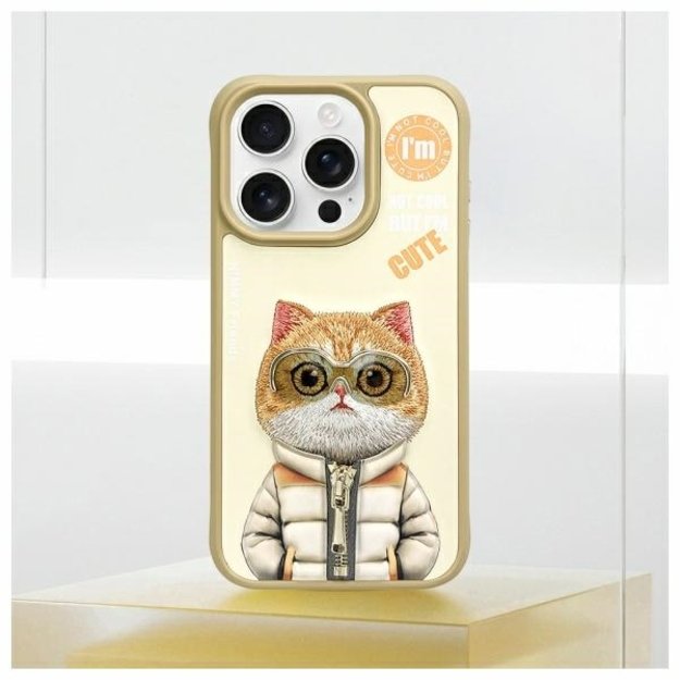 Nimmy Cool&amp Cute 2.0 Cat Case for iPhone 15 Pro - Green 10