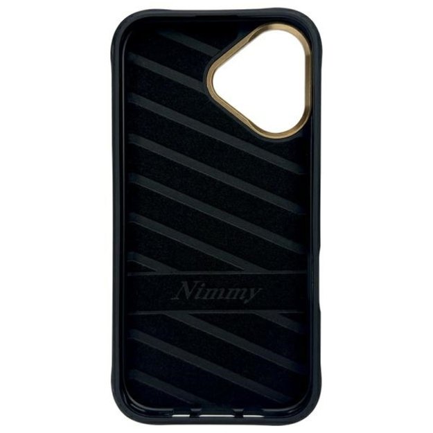 Nimmy Glasses Cool Dog iPhone 16 Case - Black 5