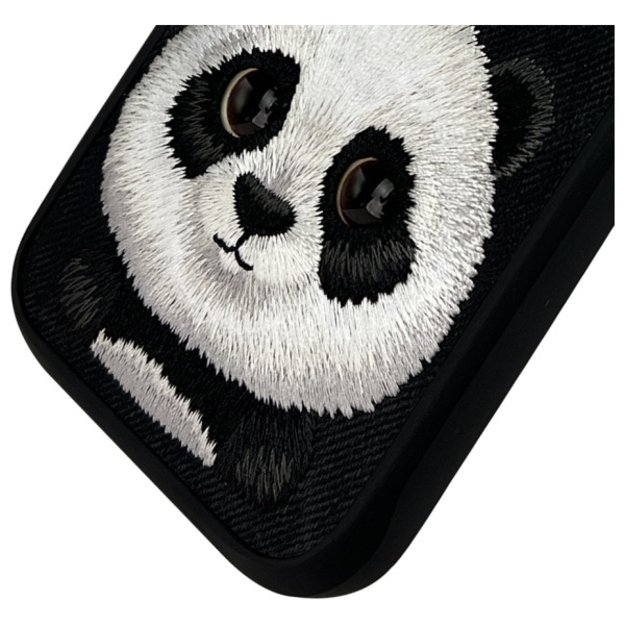 Nimmy Big Eyed Pet 2.0 Panda case for iPhone 16 Pro Max - black 3