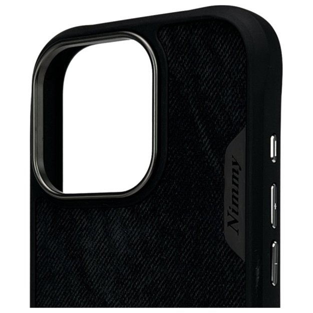 Nimmy Big Eyed Pet 2.0 Panda case for iPhone 16 Pro Max - black 2