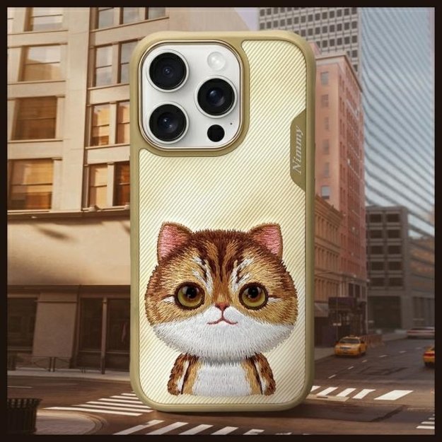 Nimmy Big Eyed Pet 2.0 Cat Case for iPhone 16 Pro Max - Green 7