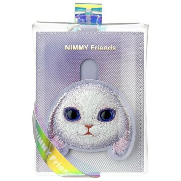 Nimmy Big Eyed Pet 2.0 Rabbit Wallet Card Holder - Purple 6