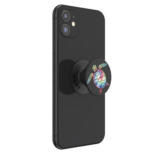 Popsockets 2 Psychedelic Turtle Phone Holder and Stand 4