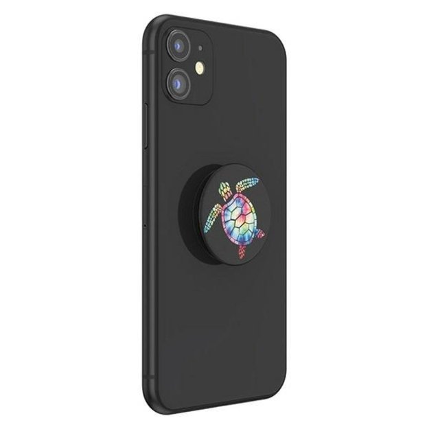 Popsockets 2 Psychedelic Turtle Phone Holder and Stand 3
