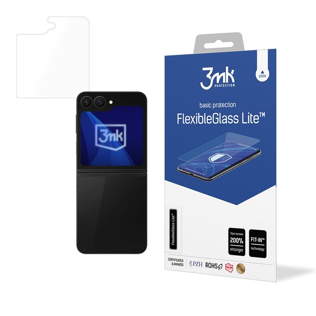 3mk FlexibleGlass Lite Hybrid Glass for Samsung Galaxy Z Flip 6 / 7 FE