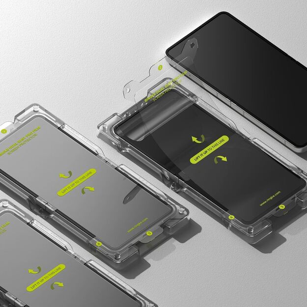 Ringke Dual Easy Pro 2-pack protective film for Samsung Galaxy Z Flip 7 - transparent 4