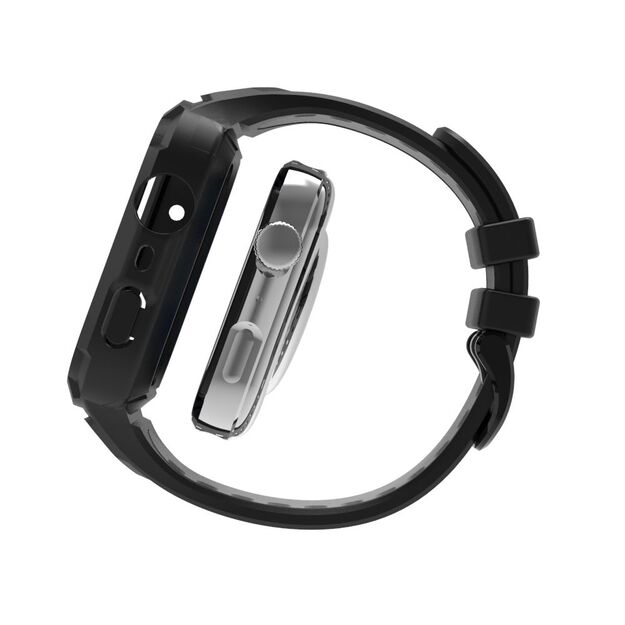 Tech-Protect Armor Strap for Huawei Watch Fit 3 / 4 / 4 Pro - Black 4