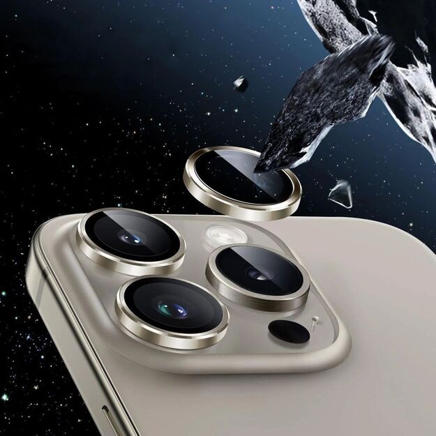 Tech-Protect Camring Fit+ Camera Cover for iPhone 17 - Clear 2