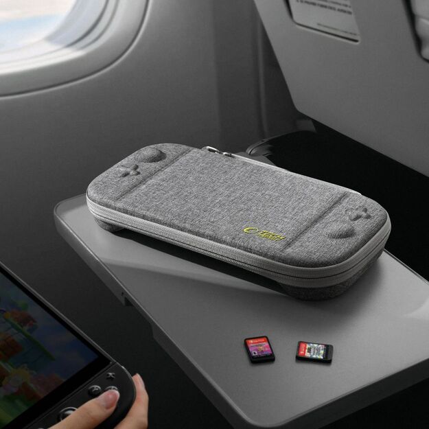 Tech-Protect Slim Pouch for Nintendo Switch 2 - Gray 10