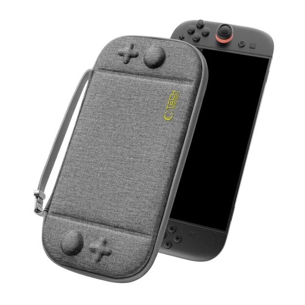 Tech-Protect Slim Pouch for Nintendo Switch 2 - Gray 1