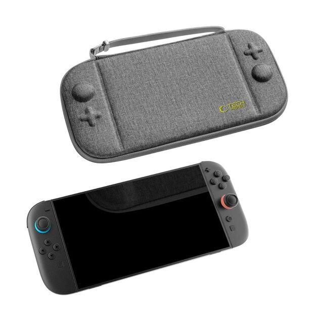 Tech-Protect Slim Pouch for Nintendo Switch 2 - Gray 4