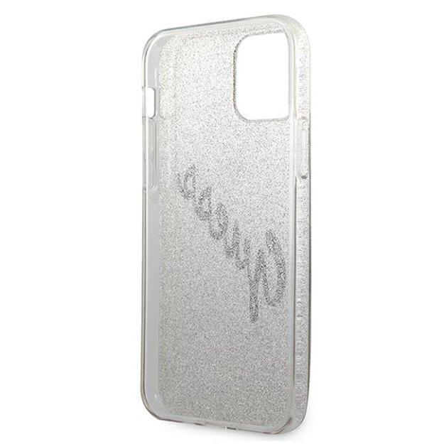 Guess GUHCP12SPCUGLSGO iPhone 12 mini 5.4&quot  gold/gold hardcase Glitter Gradient Script 13