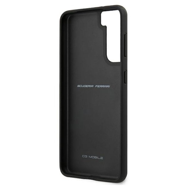 Ferrari FEOSIHCS21MBK S21+ G996 black/black hardcase Off Track Leather Nylon Stripe 7