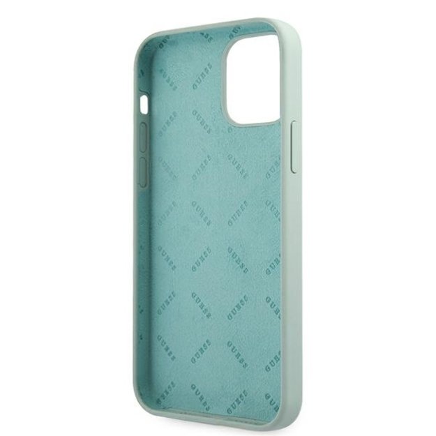 Guess GUHCP12MLSVSBF iPhone 12/12 Pro 6.1&quot  blue fuchsia/blue fuschia hardcase Silicone Vintage 13