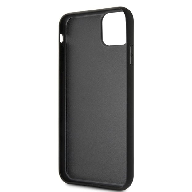 Guess GUHCN65LGMLBK iPhone 11 Pro Max black/black hard case Glitter Logo 9