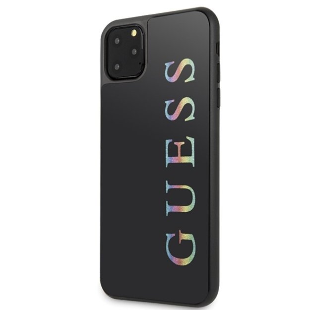 Guess GUHCN65LGMLBK iPhone 11 Pro Max black/black hard case Glitter Logo 7