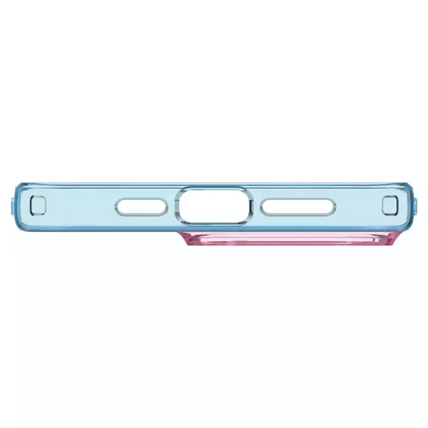 Spigen Liquid Crystal iPhone 15 Pro Case - Pink/Blue 6