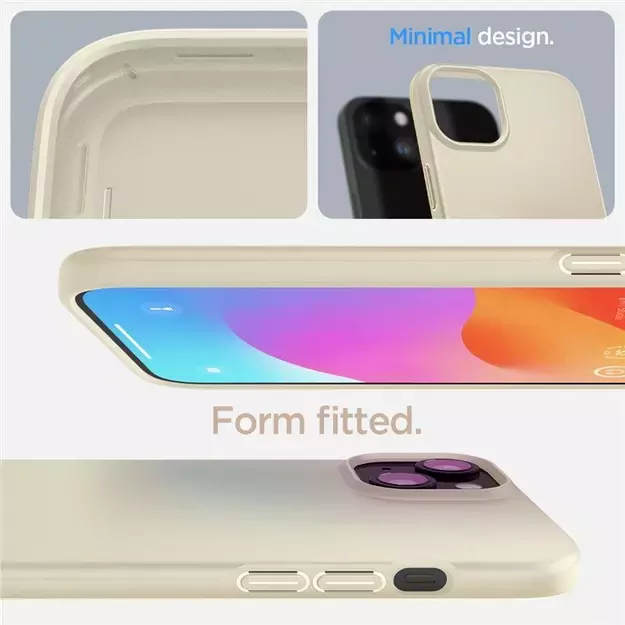 Spigen Thin Fit iPhone 15 Plus Case - Beige 5