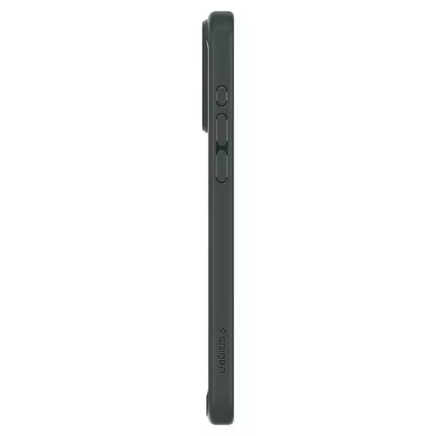 Spigen Ultra Hybrid iPhone 15 Pro Max Case - Dark Green 14