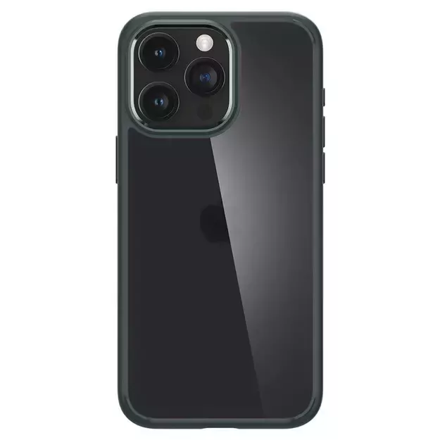 Spigen Ultra Hybrid iPhone 15 Pro Max Case - Dark Green 19