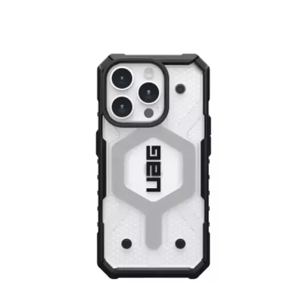 UAG Pathfinder MagSafe case for iPhone 15 Pro - transparent