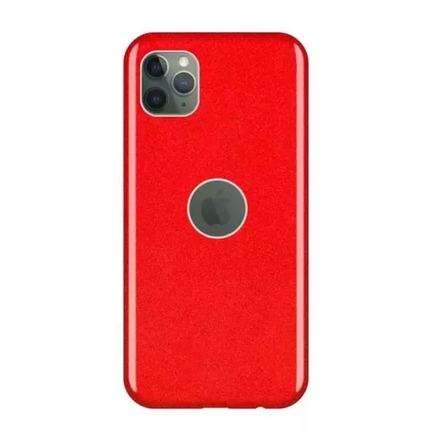 Wozinsky Glitter Case Shining Cover for iPhone 11 Pro red