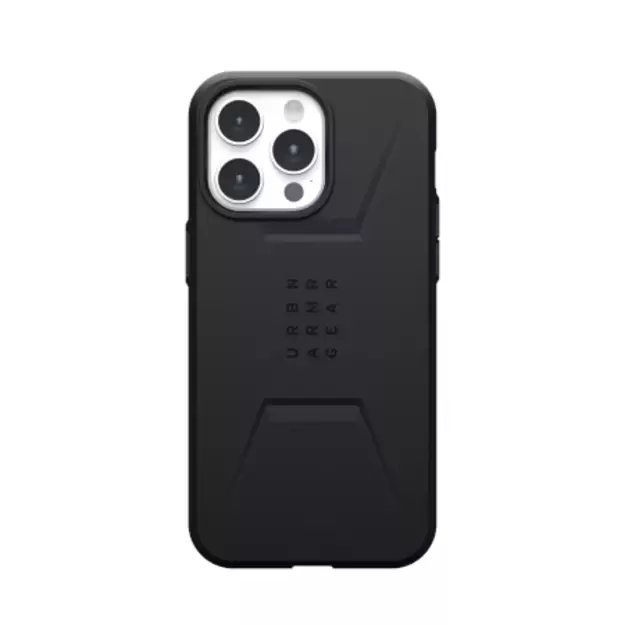 UAG Civilian MagSafe case for iPhone 15 Pro Max - black