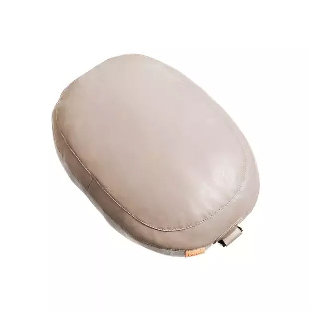 Baseus ComfortRide Series car headrest cushion with 2 materials - beige 2