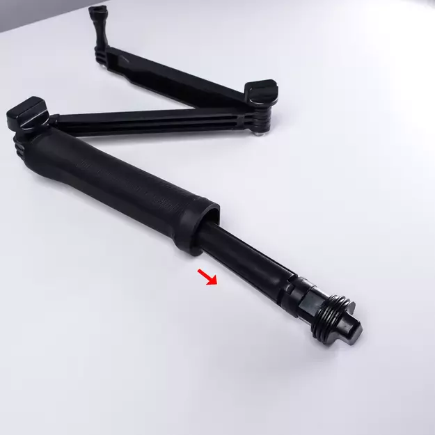 3 in 1 Monopod Tripod with Selfie Stick for GoPro - Black 11