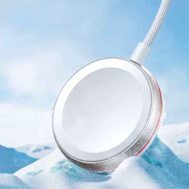 Joyroom 2 in 1 Lightning cable and inductive charger for Apple Watch 1.5m white (S-IW012) 11