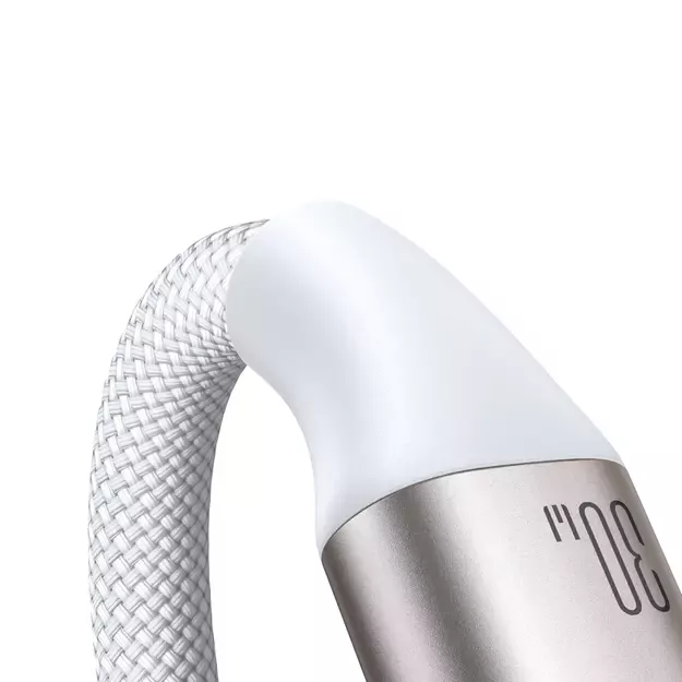 Joyroom 2 in 1 Lightning cable and inductive charger for Apple Watch 1.5m white (S-IW012) 3