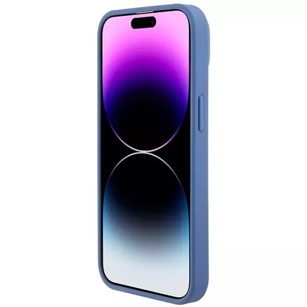 Guess GUHCP15SP4TDSCPB iPhone 15 6.1&quot  blue/blue hardcase Crossbody 4G Metal Logo 5