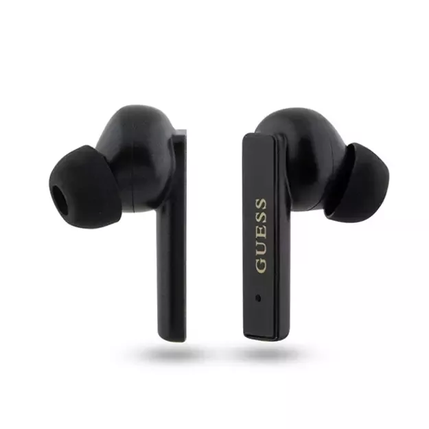 Guess Bluetooth headphones GUTWSSU20ALEGK TWS + docking station black/black Printed Logo 2