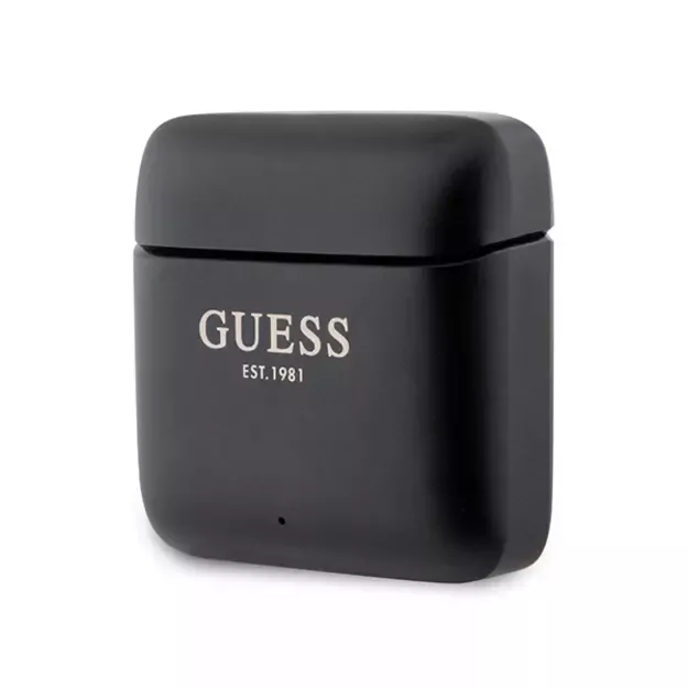 Guess Bluetooth headphones GUTWSSU20ALEGK TWS + docking station black/black Printed Logo 3