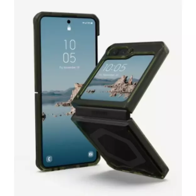 UAG Plyo Pro case with magnetic module for Samsung Galaxy Flip 5 - green-gray 2