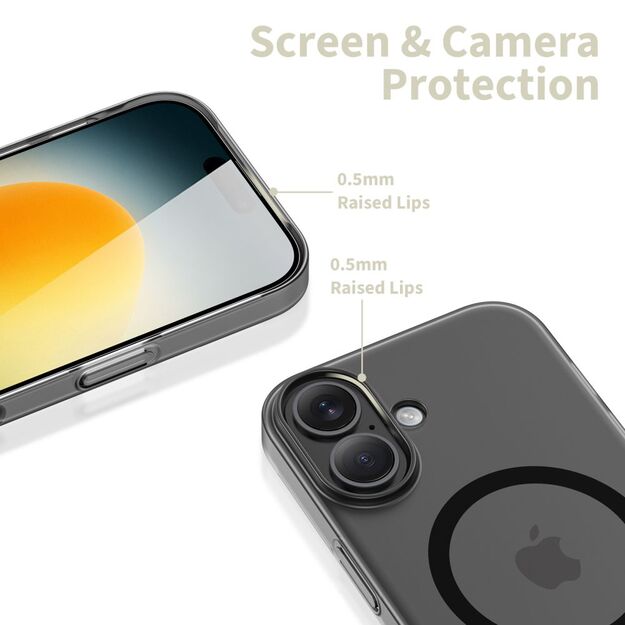 Tech-Protect MagSlim MagSafe case for iPhone 17 - matte black 2