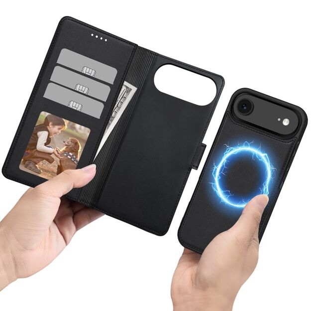 Tech-Protect Wallet MagSafe Case for iPhone 17 Air - Matte Black 2