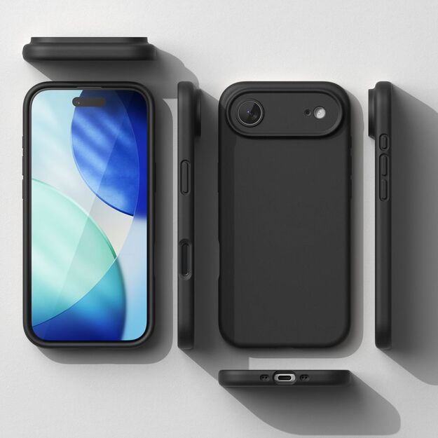Ringke Silicone Magnetic MagSafe Case for iPhone 17 Air - Black 6
